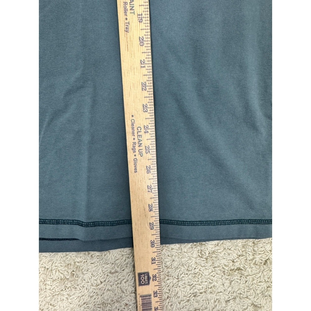 Carbon 2 Cobalt Gray Henley Heavyweight Long Sleeve Henley Shirt Men's XXL Work - Picture 7 of 9